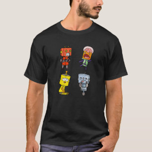 Camiseta Cuatro robots