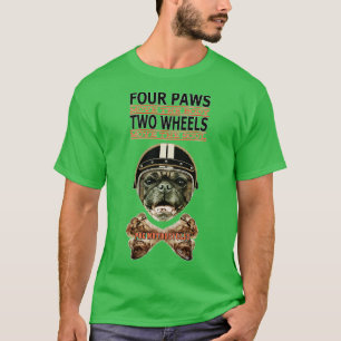Camiseta Cuatro Ruedas Dos Ruedas