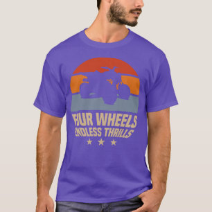 Camiseta Cuatro Ruedas Emociones Sin Fin Piloto de 4 Ruedas