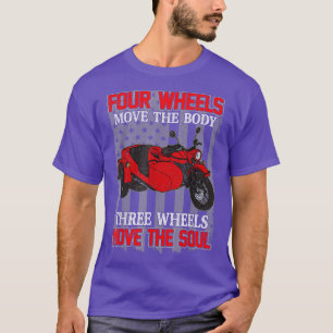 Camiseta Cuatro ruedas mover el cuerpo motocicleta motocicl