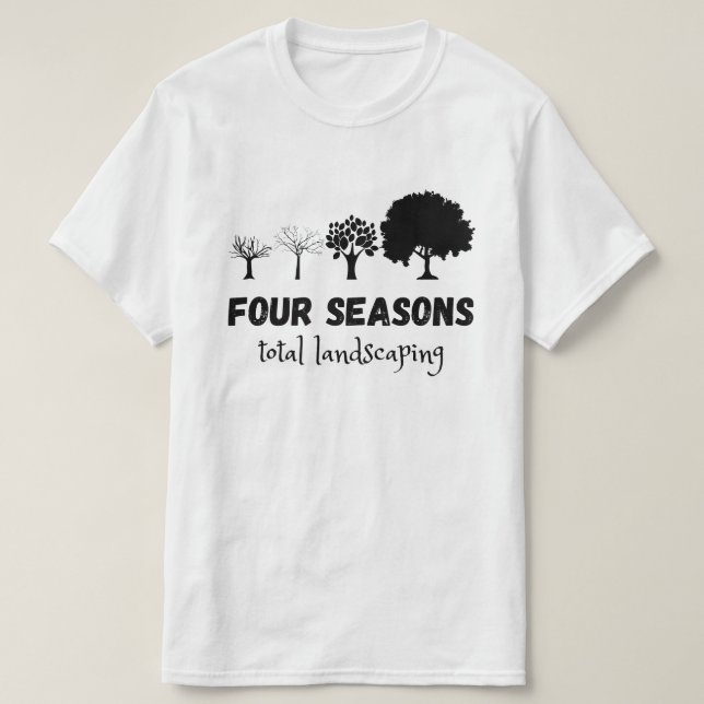 Camiseta Cuatro temporadas de escaparate total (Diseño del anverso)