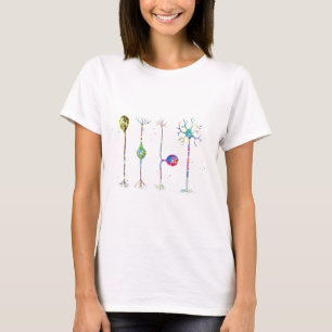 Camiseta Cuatro tipos de neuronas