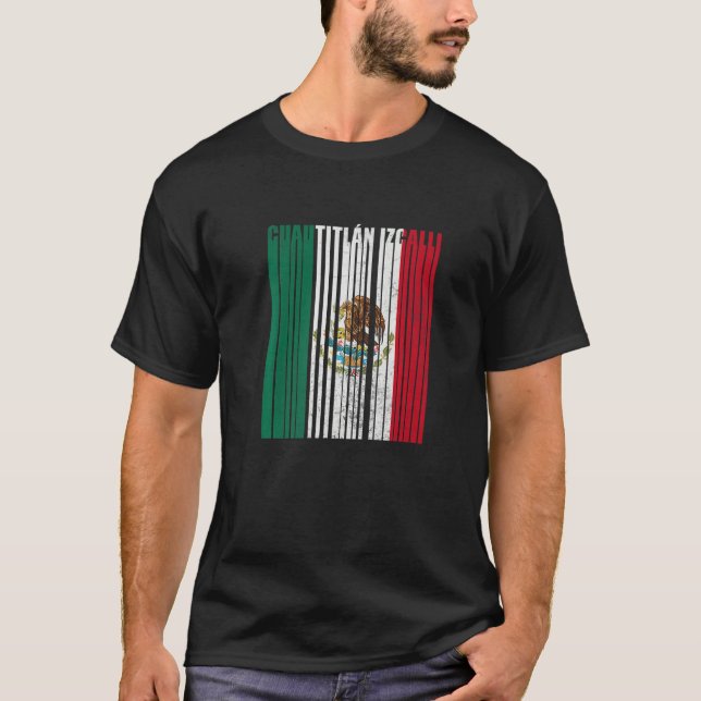 Camiseta Cuautitlán Izcalli México con Águila Mexicana   (Anverso)