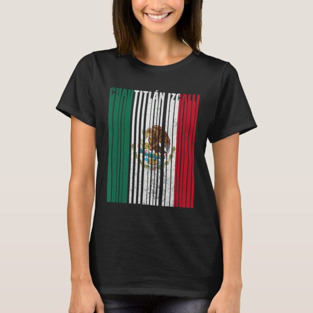 Camiseta Cuautitlán Izcalli México con Águila Mexicana (Anverso)