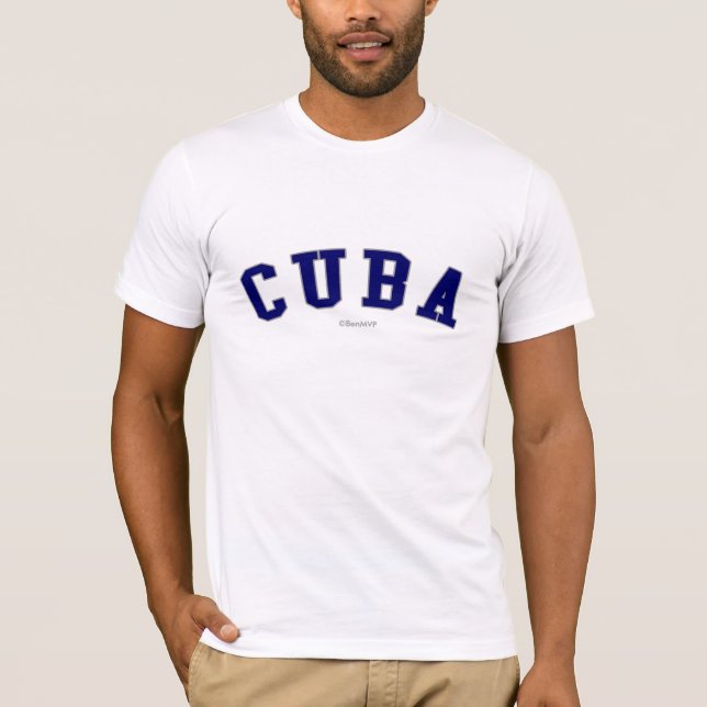 Camiseta Cuba (Anverso)