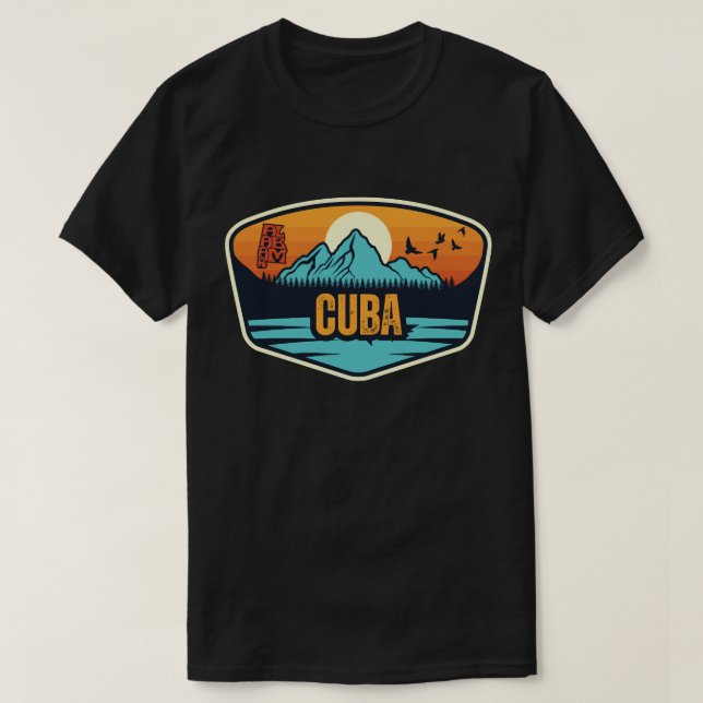 Camiseta Cuba, Alabama (Diseño del anverso)