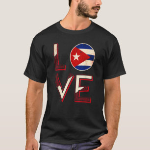 Camiseta Cuba ama la bandera cubana de La Habana