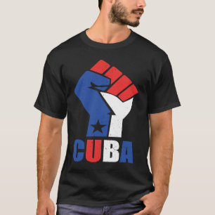 Camiseta Cuba apoya al pueblo cubano