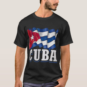 Camiseta Cuba bandera cubana