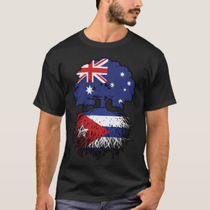 Camiseta Cuba Bandera de raíces cubanas australianas