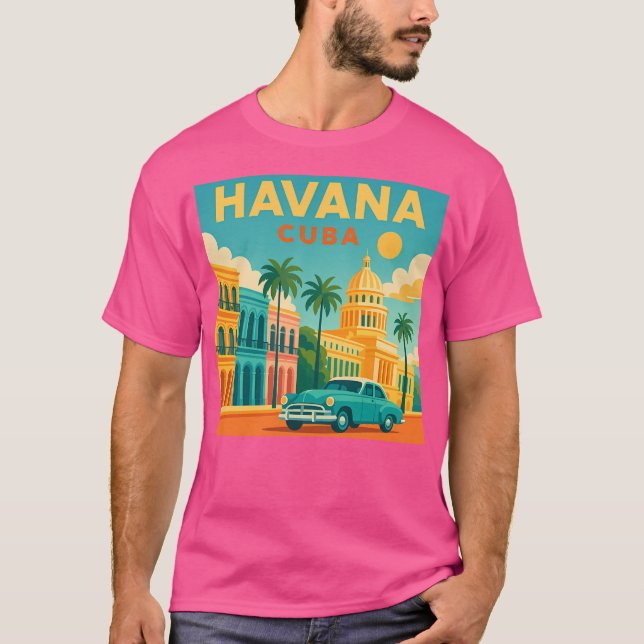 Camiseta Cuba de La Habana (Anverso)