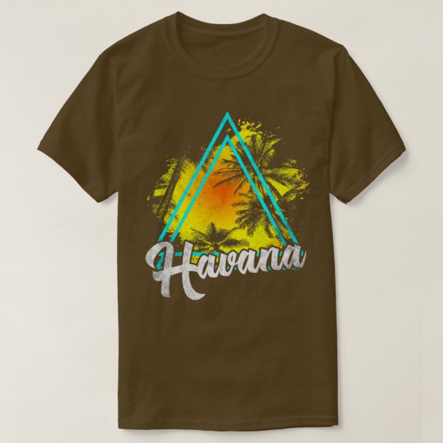 Camiseta Cuba de La Habana (Diseño del anverso)