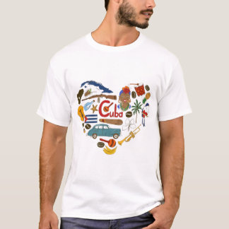 Camiseta Cuba en mi corazón