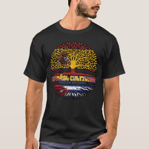 Camiseta Cuba España Cuba Bandera de árboles españoles