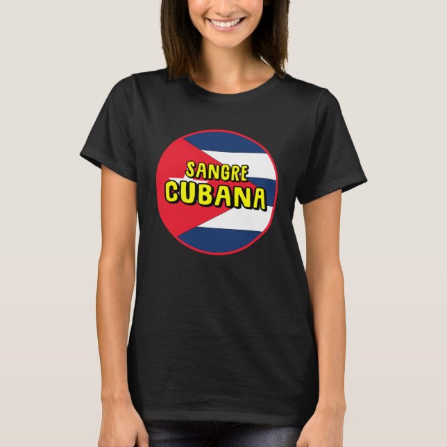 Camiseta Cuba flag Cuban blood Cuba holiday Cuba fan Cuba (Anverso)