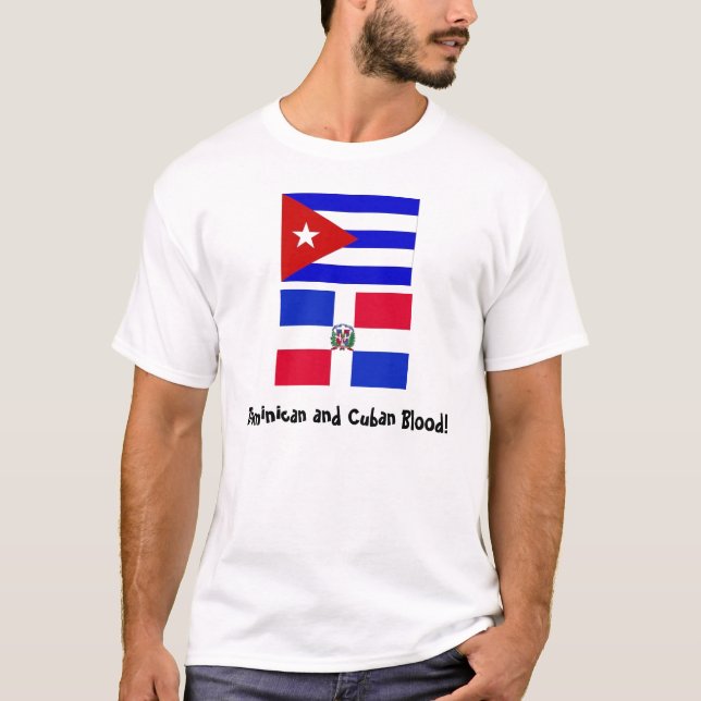 Camiseta Cuba_flag, DominicanR_flag, Dominican y cubano… (Anverso)