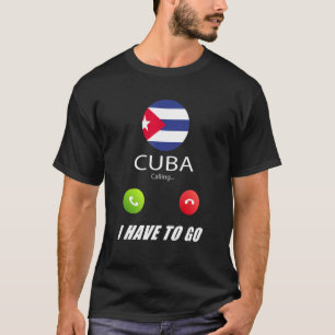 Camiseta Cuba: La bandera de Cuba es un recuerdo que llama