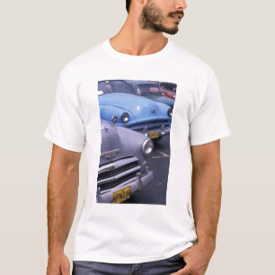 Camiseta Cuba, La Habana. Autos clásicos de los 50