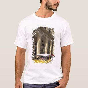 Camiseta Cuba, La Habana. Chevys coloridos de la década de 
