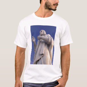 Camiseta Cuba, La Habana, escultura de Jesús.