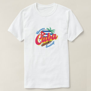 Camiseta Cuba La Habana Santiago
