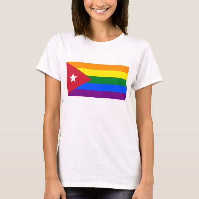 Camiseta Cuba LGBT (Anverso)