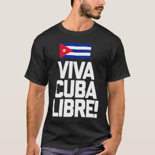 Camiseta Cuba Libertad Flag