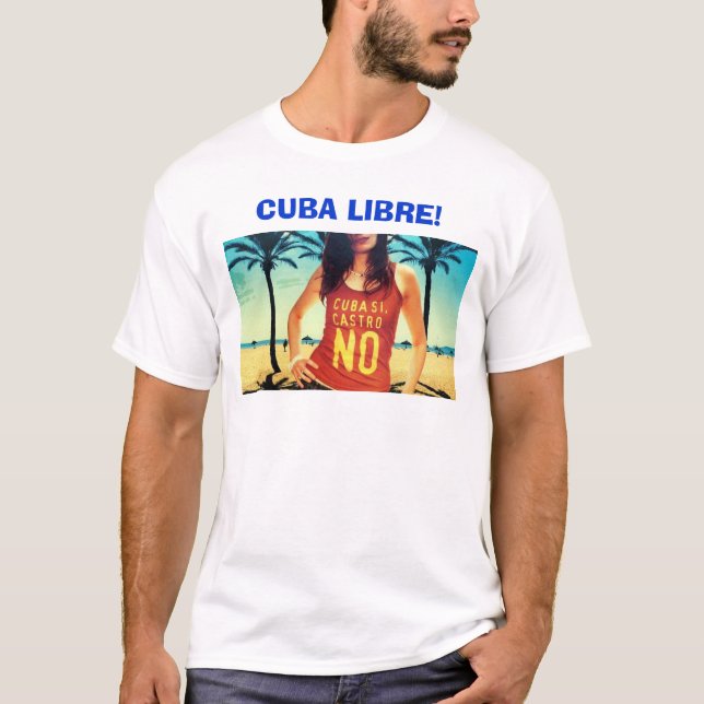 Camiseta ¡Cuba Libre! (Anverso)