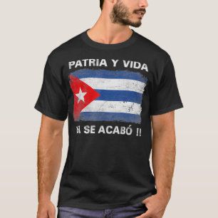 Camiseta Cuba libre Bandera cubana Movimiento por la Libert