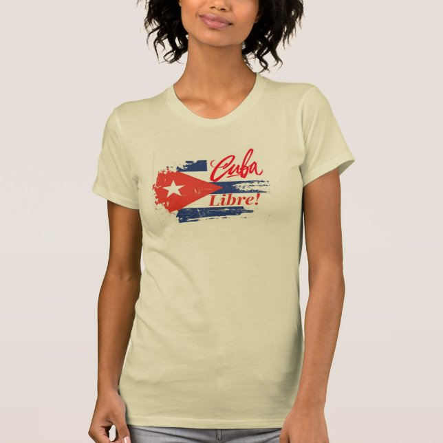 CAMISETA CUBA LIBRE SHIRT (Anverso)