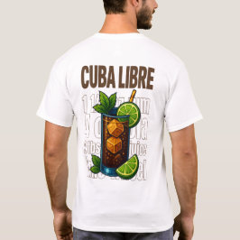 Camiseta Cuba Libre T-Shirt – Classic Rum & Cola Cocktail