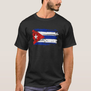 Camiseta Cuba mapas cubanos bandera cuba para mujeres y hom