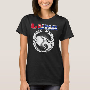 Camiseta Cuba Ping Pong, equipo de tenis cubano