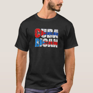 Camiseta Cuba: Puerto Rico Cuba Puerto Rico