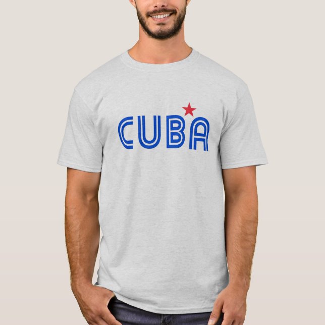 Camiseta Cuba retro (Anverso)