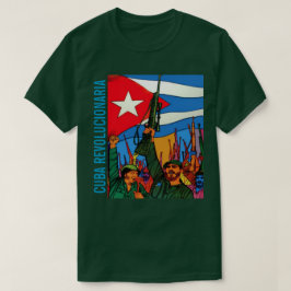 CAMISETA CUBA REVOLUCIONARIA