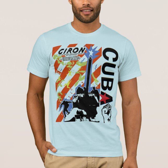 Camiseta CUBA Socialismo o Muerte (Anverso)
