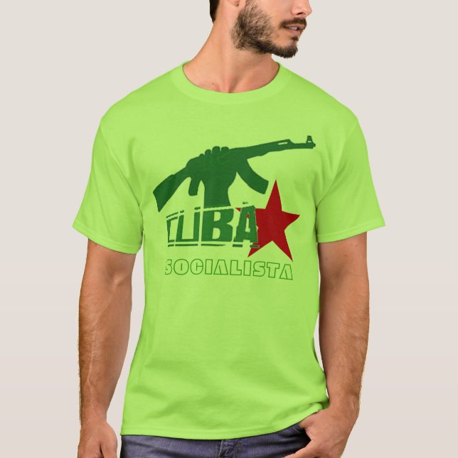 CAMISETA CUBA SOCIALISTA (Anverso)