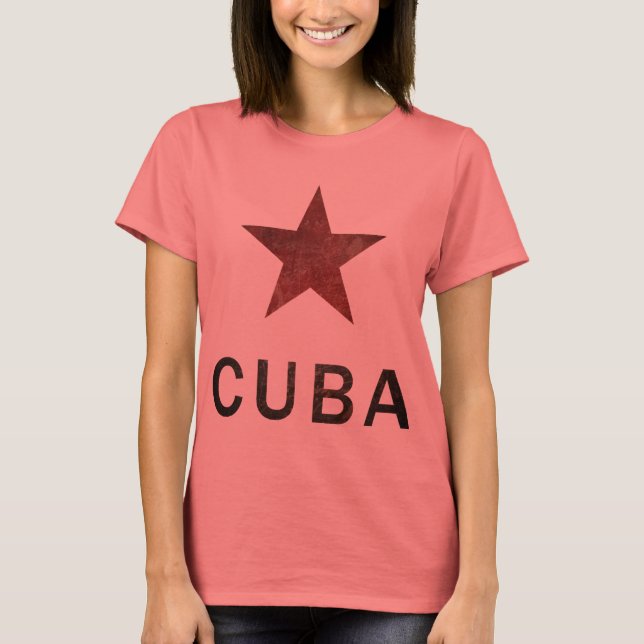 Camiseta Cuba vintage (Anverso)