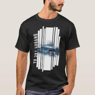 CAMISETA CUBA YO SOY CUBANO VERANO RETRO COCHE ESTILO CUBAN