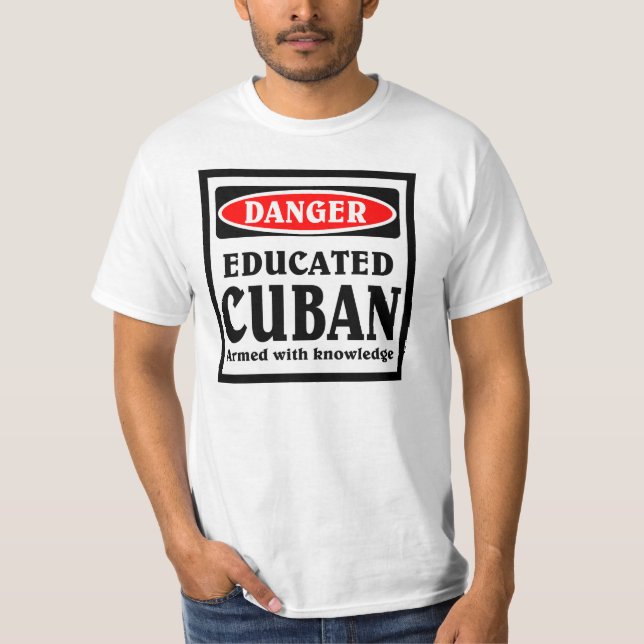 Camiseta Cubano educado (Anverso)