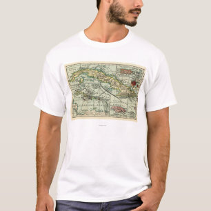Camiseta CubaPanoramic MapCuba