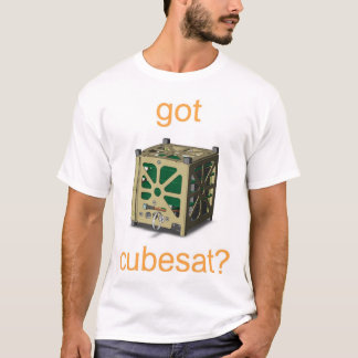 Camiseta cubesat conseguido - frente