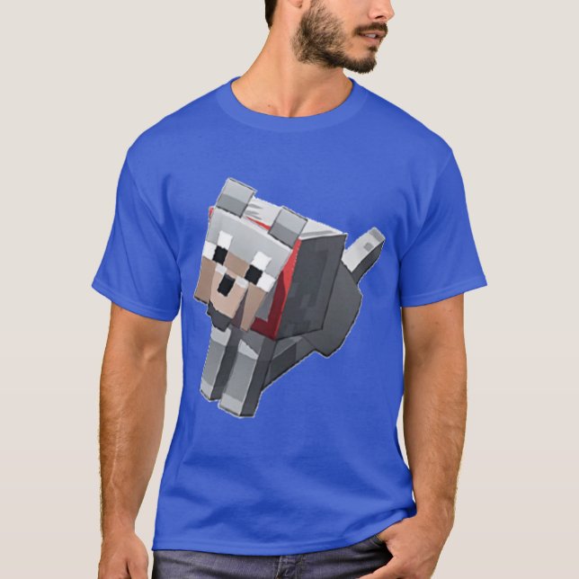 Camiseta CubicDog retro (Anverso)
