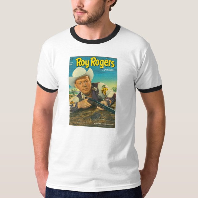 Camiseta Cubierta 1952 de cómic de ROY ROGERS de la (Anverso)