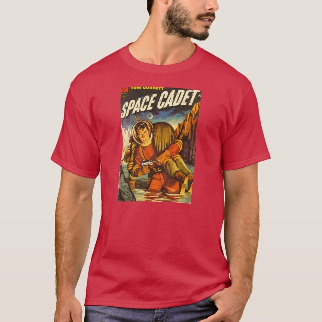 Camiseta Cubierta 1954 de cómic de la ciencia ficción del (Anverso)