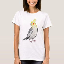 Camiseta Cubierta acuática de loro de Cockatiel