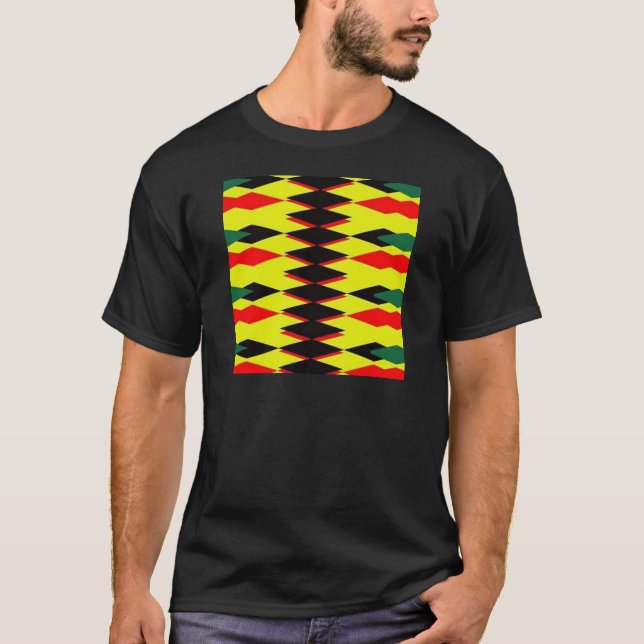 Camiseta Cubierta amarilla de los comodines del Harlequin (Anverso)
