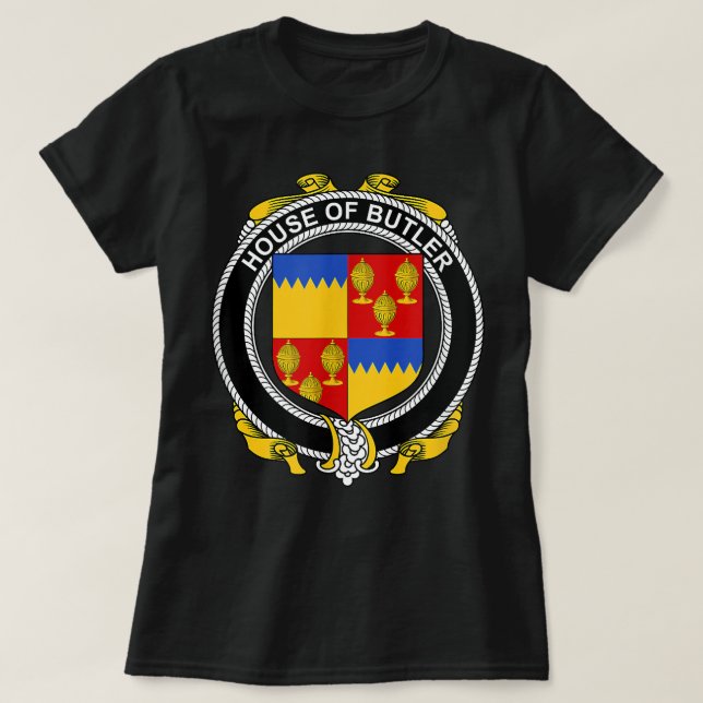 Camiseta Cubierta de armas de mayordomo  (Diseño del anverso)