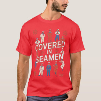 Camiseta Cubierta de broma de marineros sarcástica esposa m